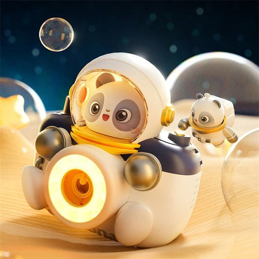 Space Theme Bubble Camera Electric Spray Bubbles Machine