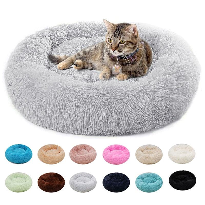 Super Soft Pet Cat Bed Plush Full Size Washable